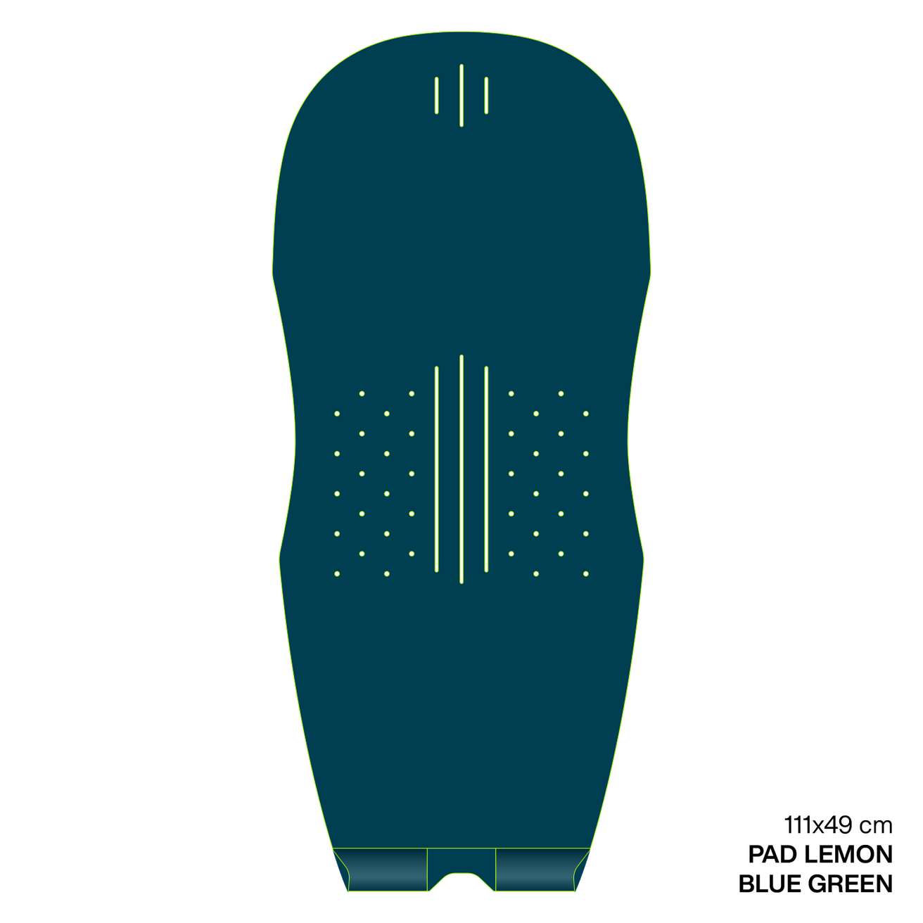 GONG | Eva Wingfoil Brushed Pad Shape Lemon