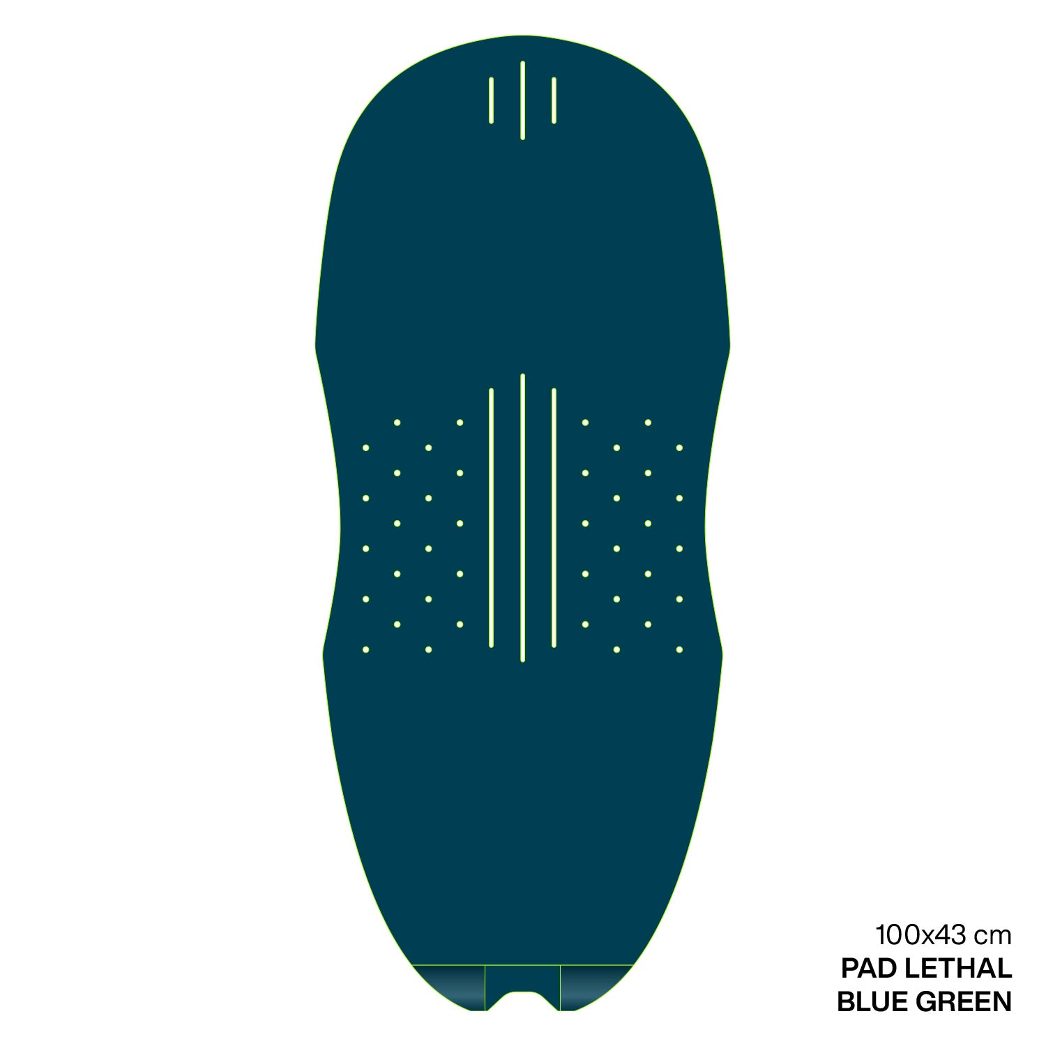 GONG | Eva Lethal Wingfoil Brushed Pad Shape