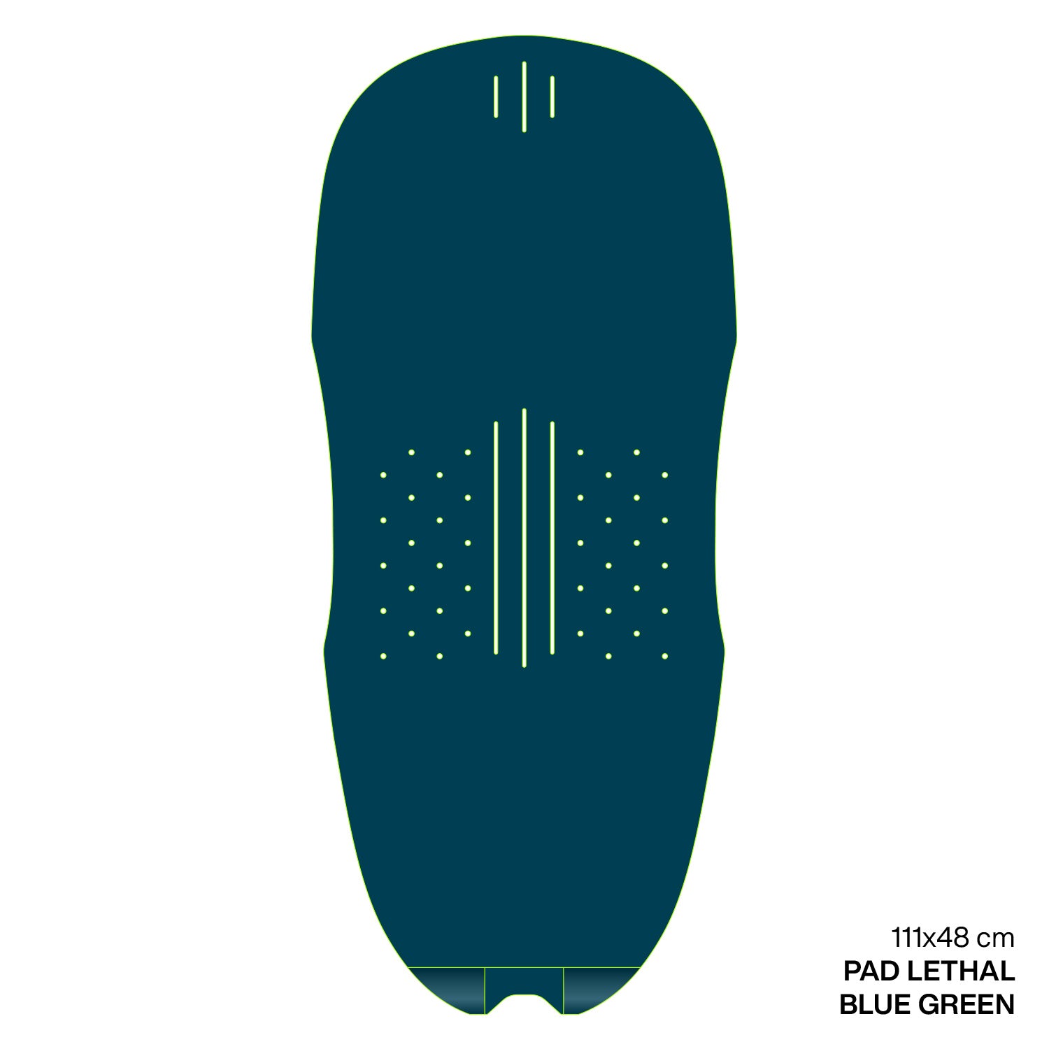 GONG | Eva Lethal Wingfoil Brushed Pad Shape