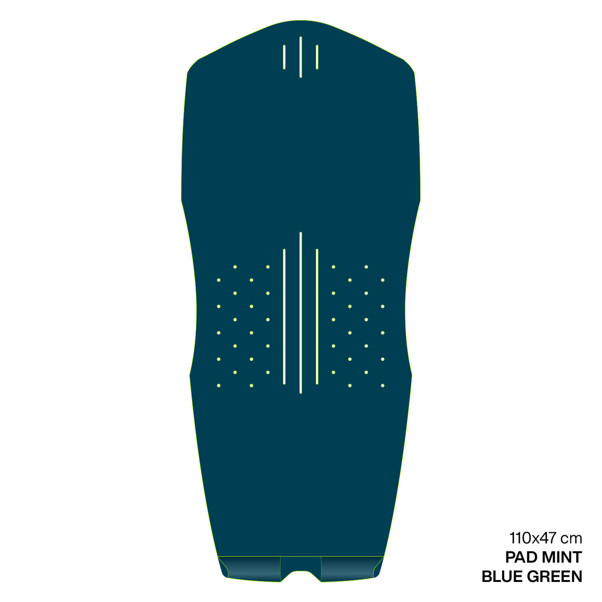 GONG | Eva Mint Wingfoil Brushed Pad Shape