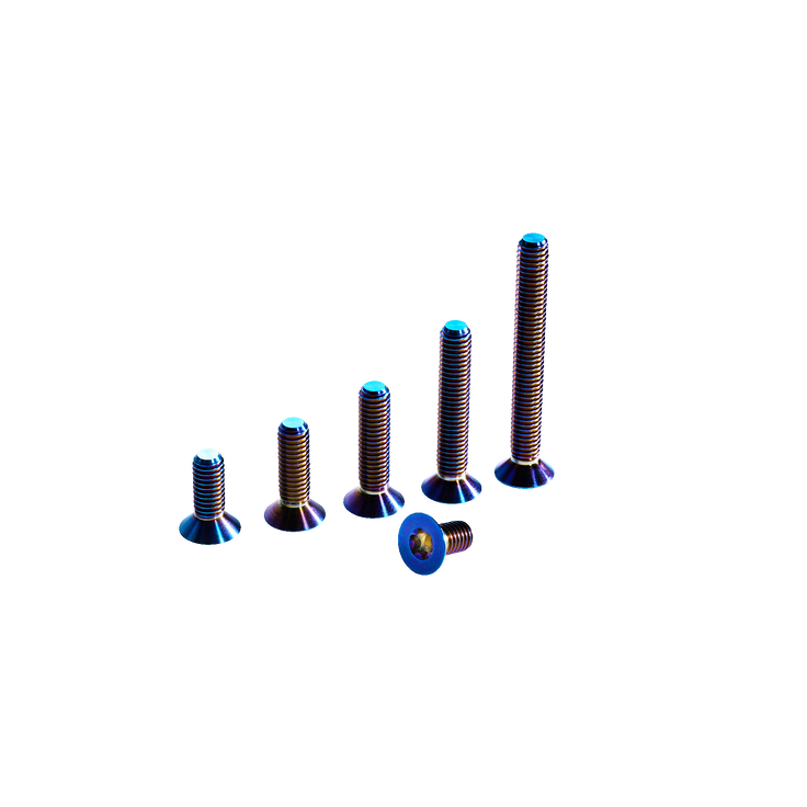 GONG | Foil Vis Tête Fraisée Torx Titane M6