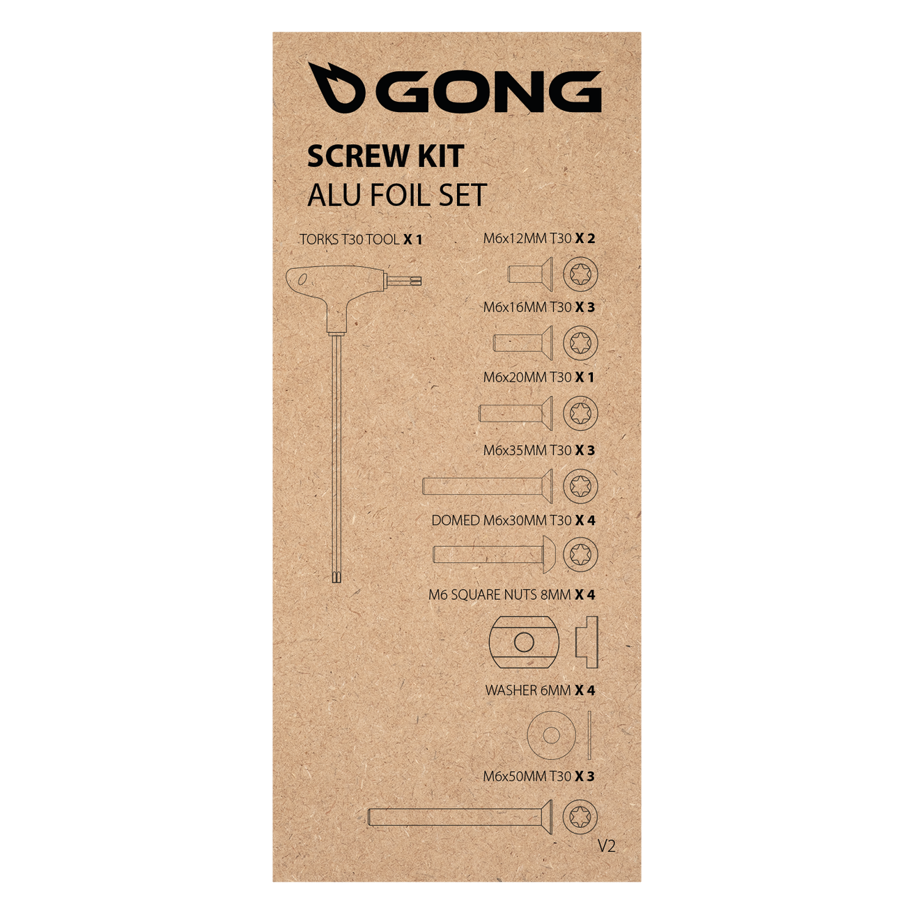 Pack | Foil X-Over V2 - Alu 75/85/95