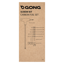 GONG | Complete Screw Kit Carbon Foil V2