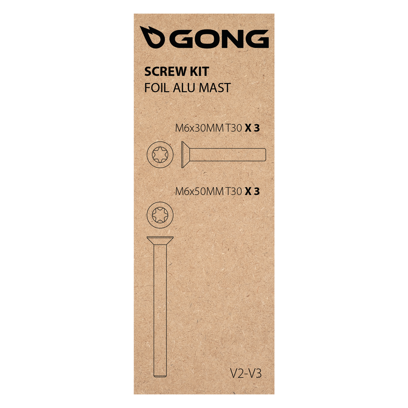 GONG | Screw Kit Alu Mast V2/V3
