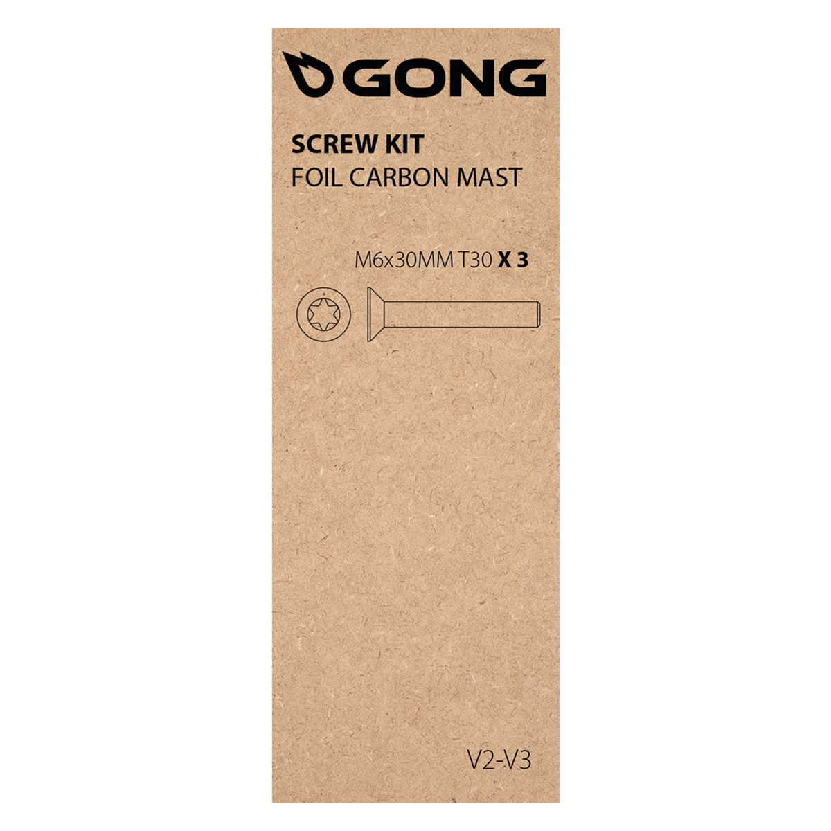 GONG | Screw Kit Carbon Mast V2/V3