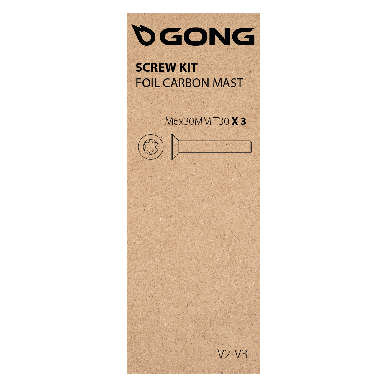 GONG | Screw Kit Carbon Mast V2/V3