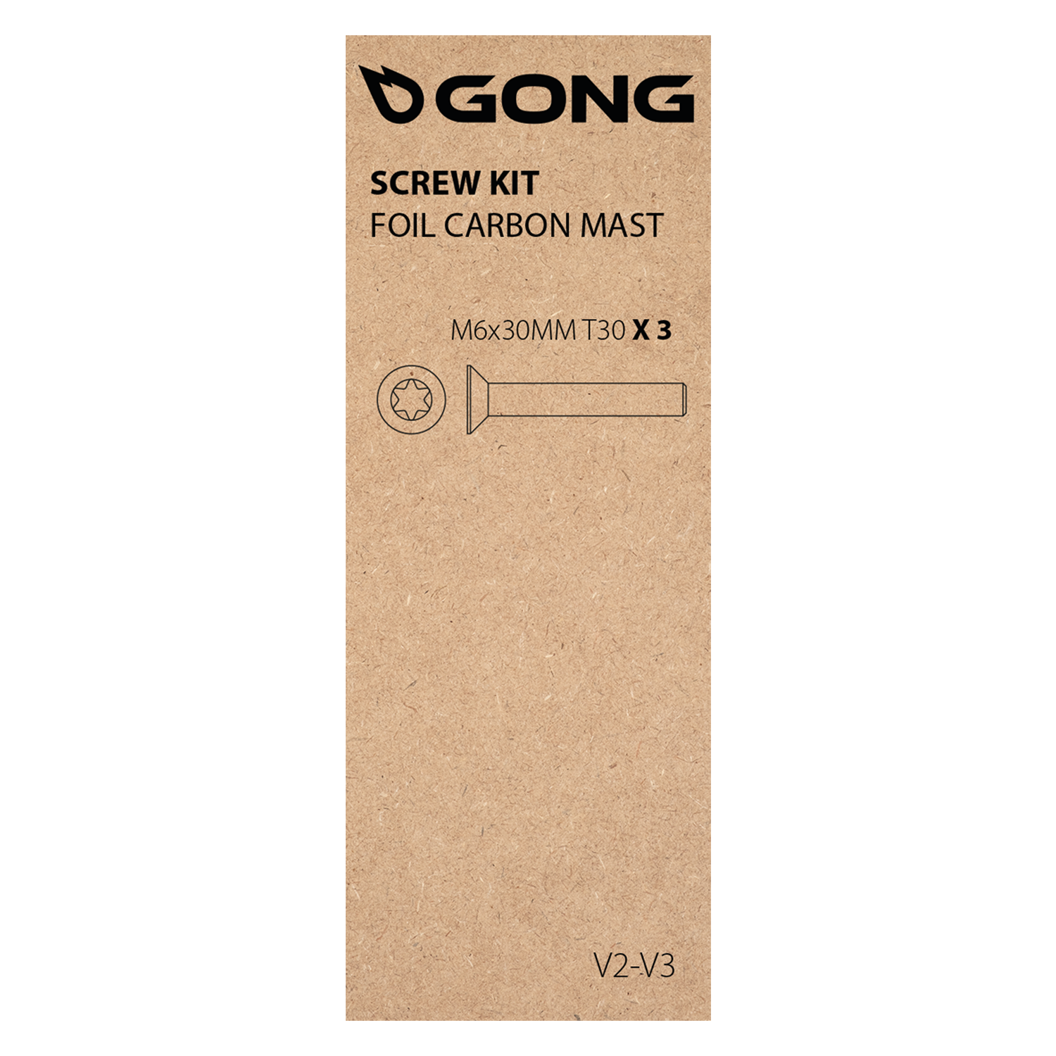 GONG | Screw Kit Carbon Mast V2/V3