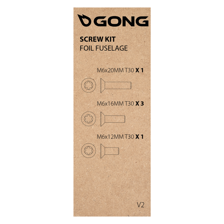 GONG | Screw Kit Front Wing and Stab V2