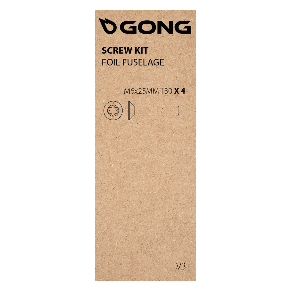 GONG | Screw Kit Front Wing and Stab V3