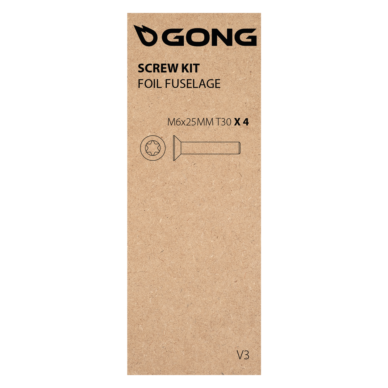 GONG | Screw Kit Front Wing and Stab V3