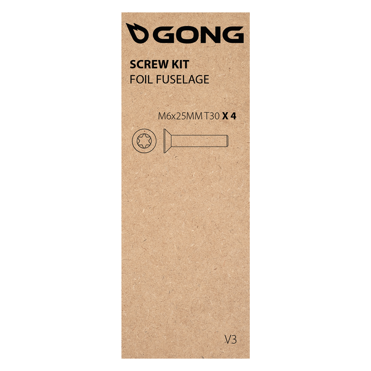 GONG | Screw Kit Front Wing and Stab V3