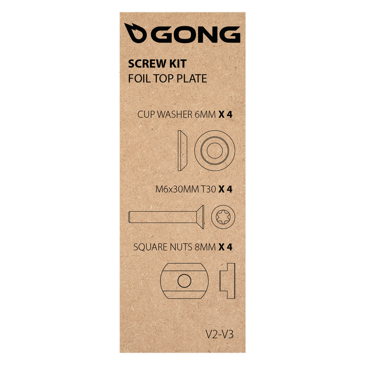 GONG | Screw Kit Top Plate V2/V3