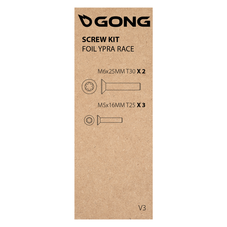 GONG | Screw Kit Ypra Race Foil V3