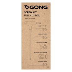 GONG | Complete Screw Kit Alu Foil V3