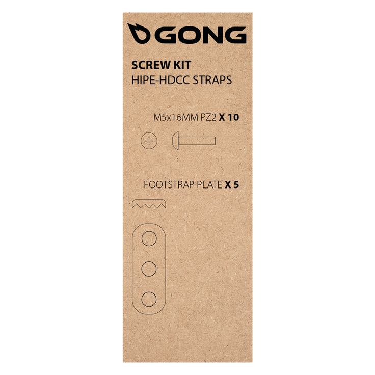 GONG | Screw Kit HDCC and HIPE Strap
