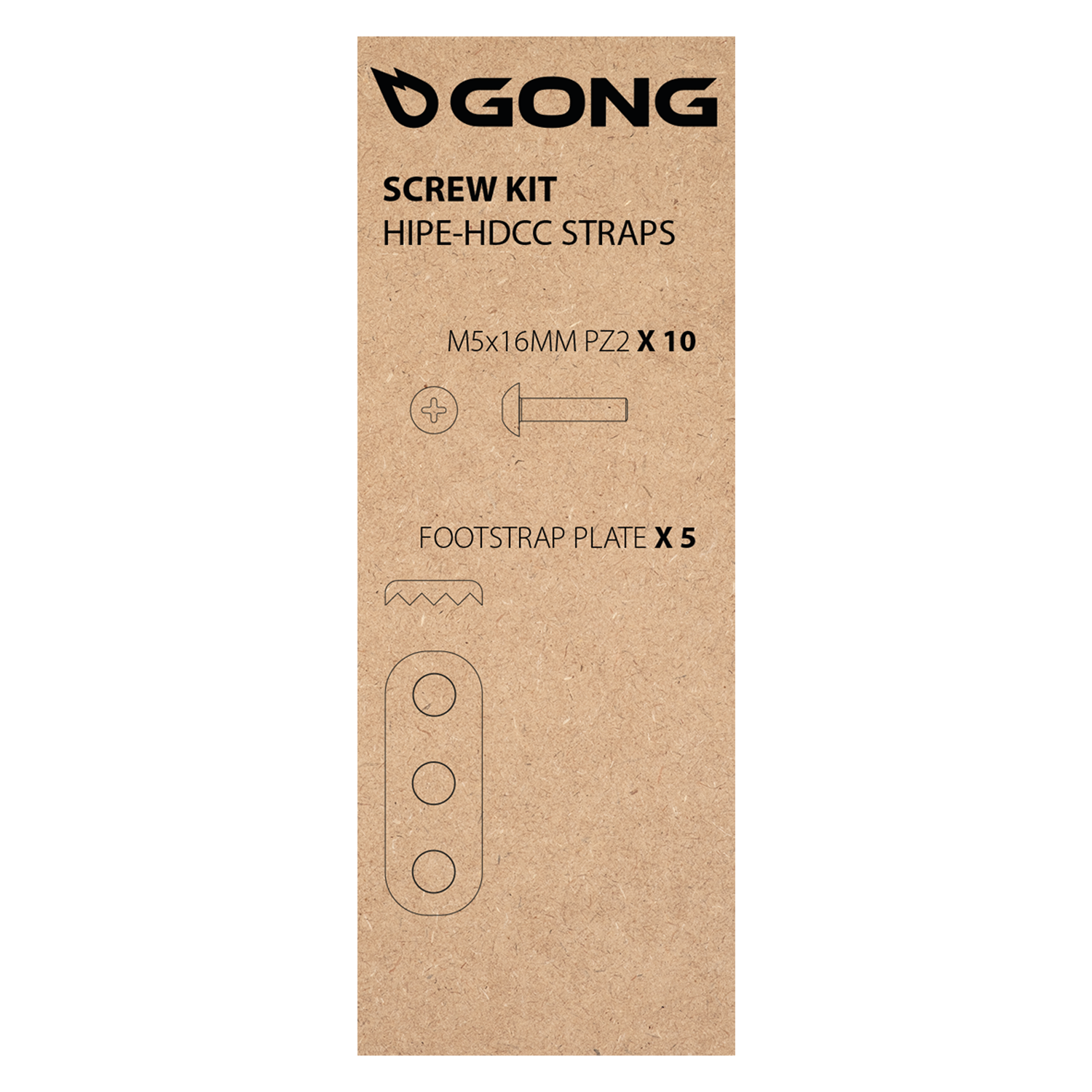 GONG | Kit Vis Strap HDCC et HIPE