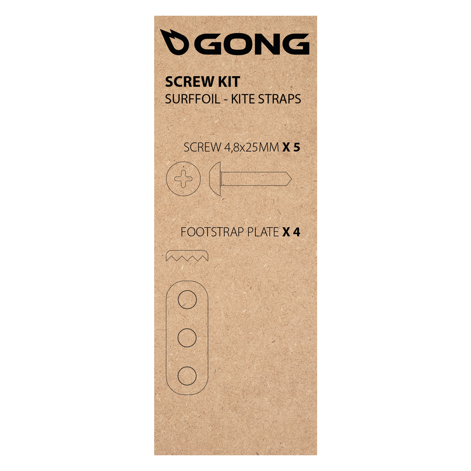 GONG | Kit Vis Strap Kite et Surf foil