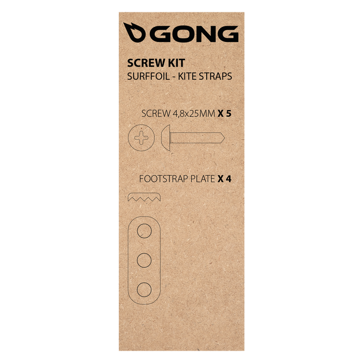 GONG | Kit Vis Strap Kite et Surf foil