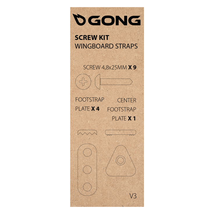 GONG | Screw Kit V Strap