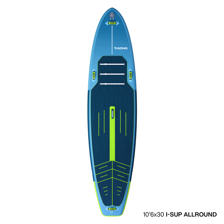 I-SUP Inflatable Allround - 10'6 Navy / Green Second Hand 12006