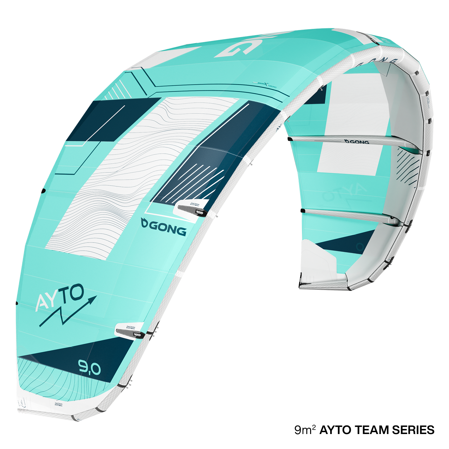 Kite Ayto Aramid DP - 6 m² Sky blue Second Hand 13764