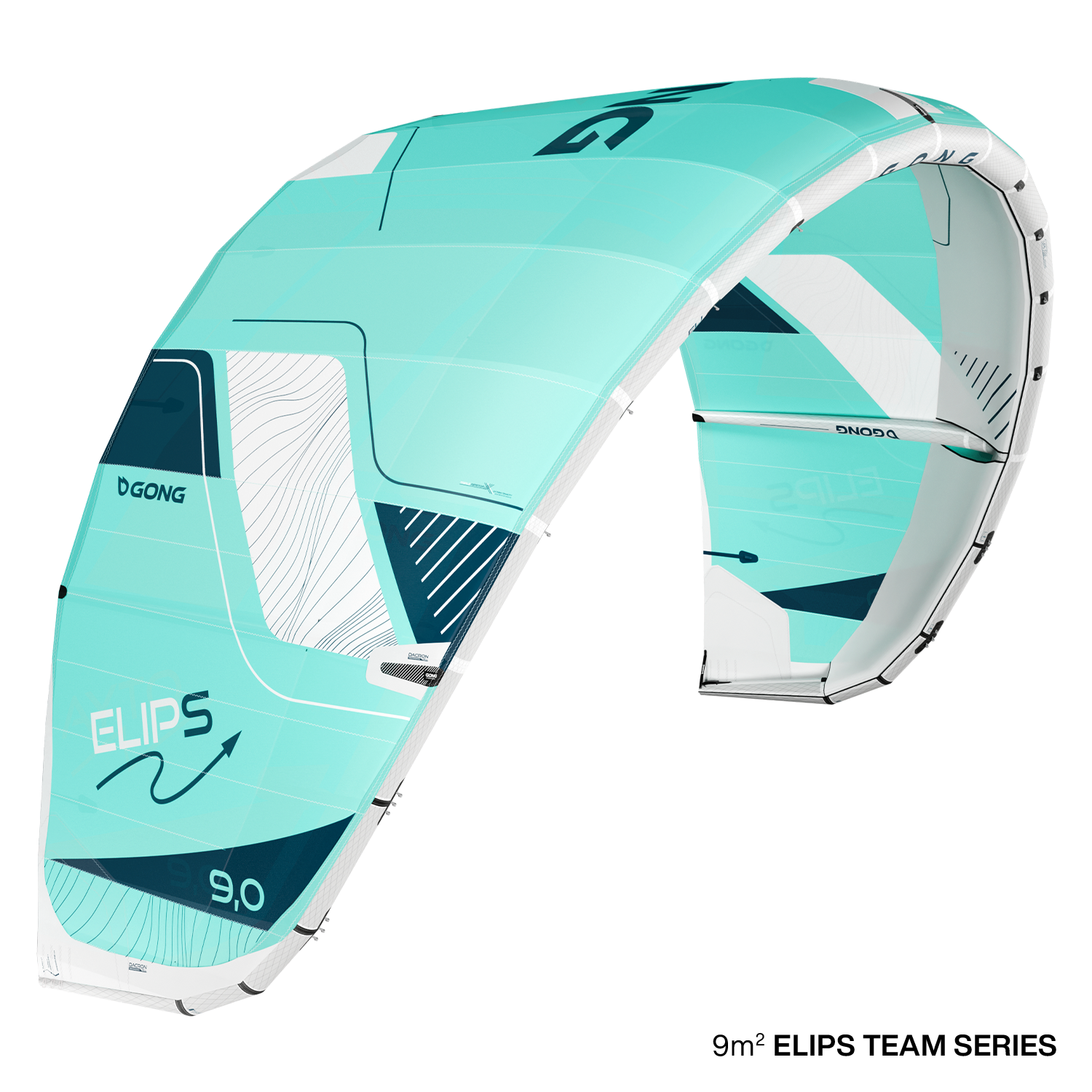 Kite Elips Aramid DP - 10 m² Sky blue Second Hand 12901