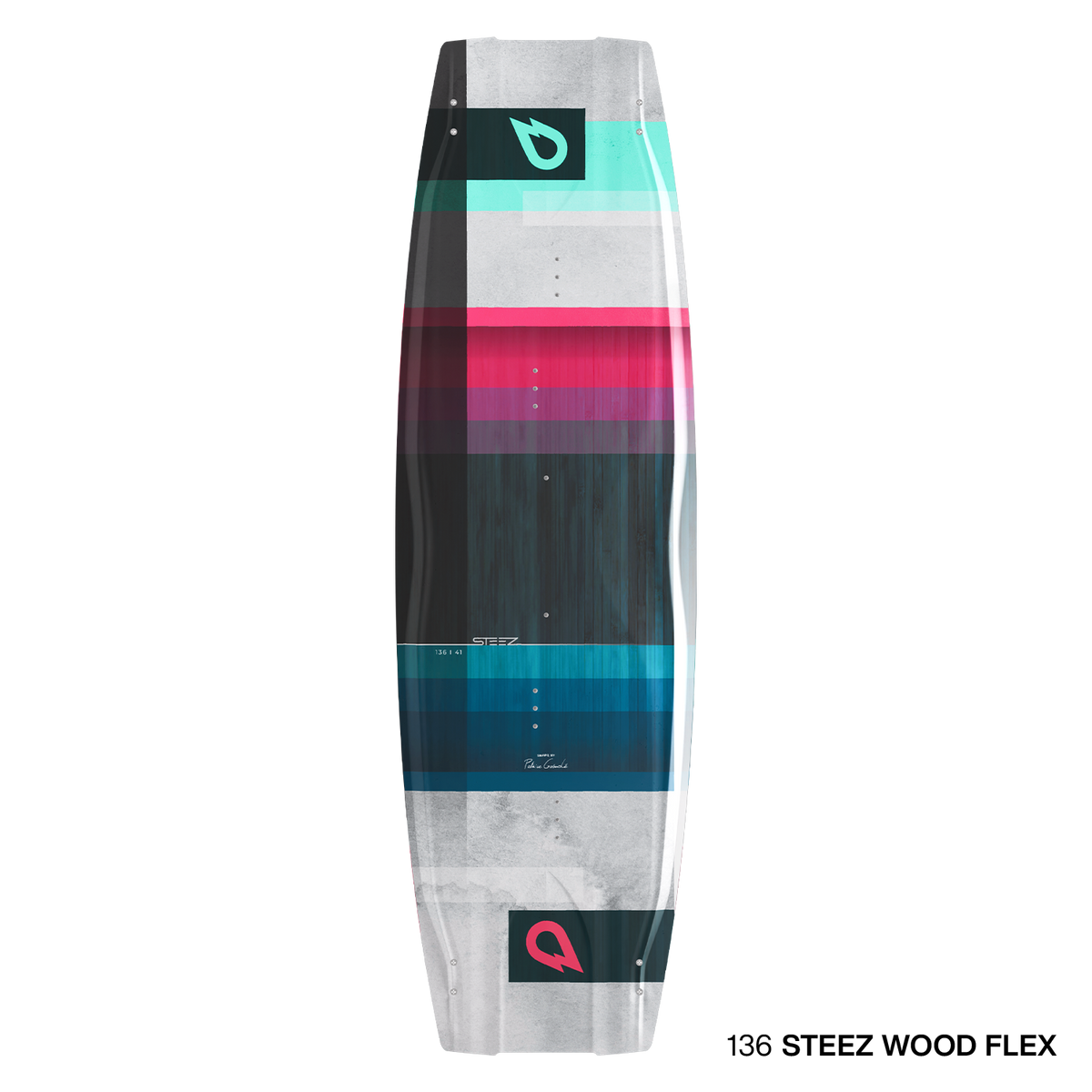 Twintip Steez Wood Flex - 136 cm x 41 cm Occasion 14884