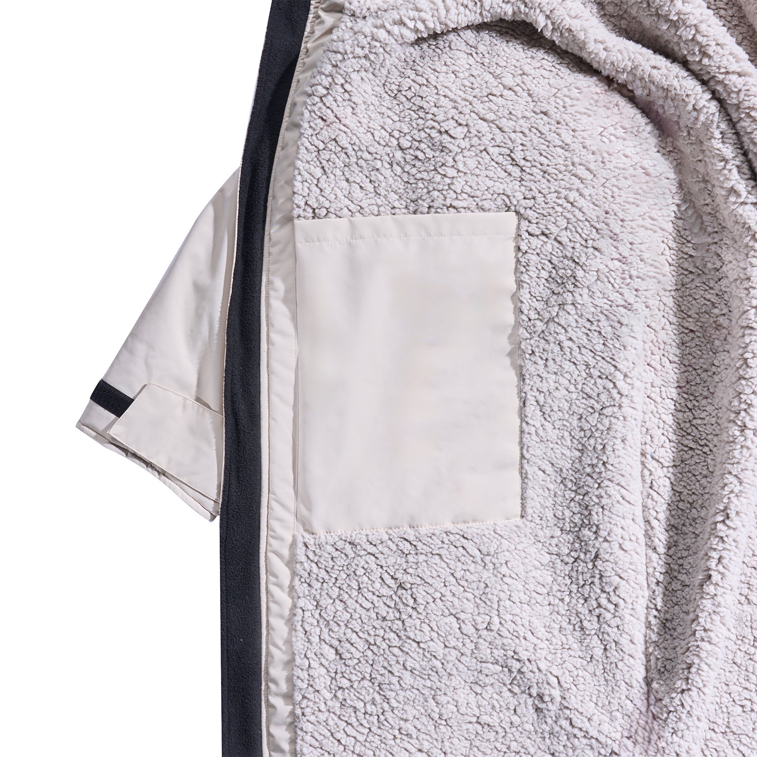 GONG | Poncho Imperméable Rose / Crème