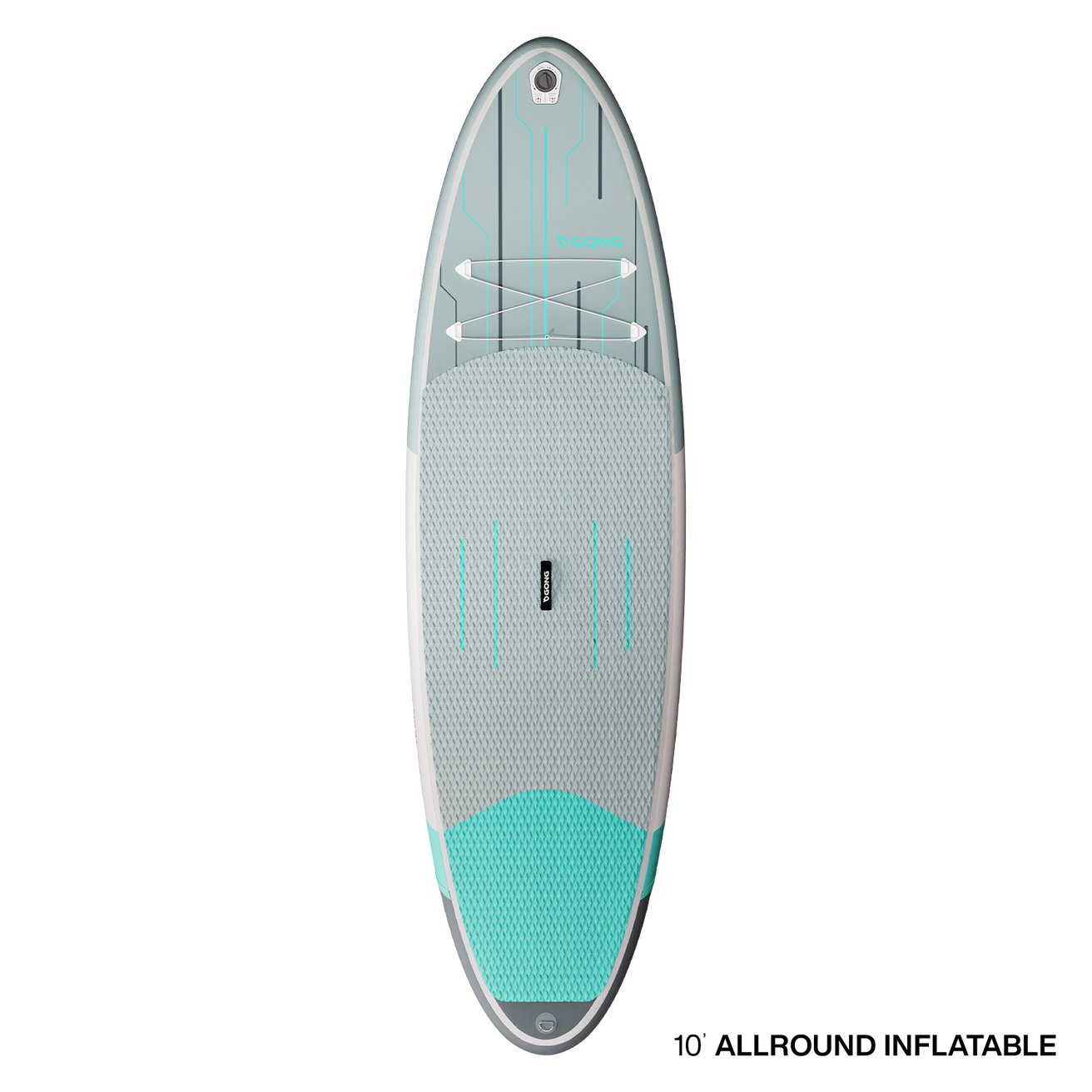 Pack SUP Inflatable First Allround - 9'0 Grey / White Second Hand 12609