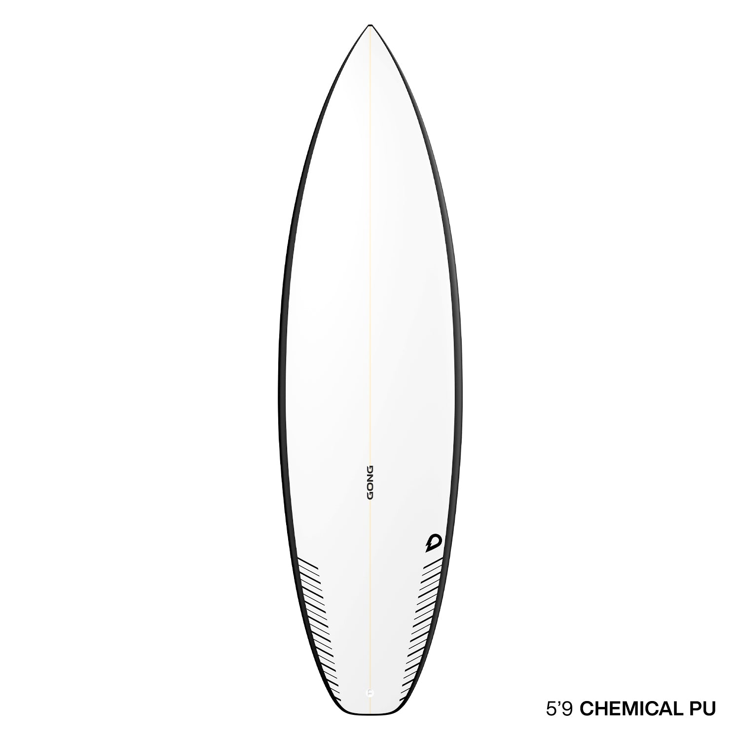 Surf Chemical PU - 6'0 Black Second Hand 13449