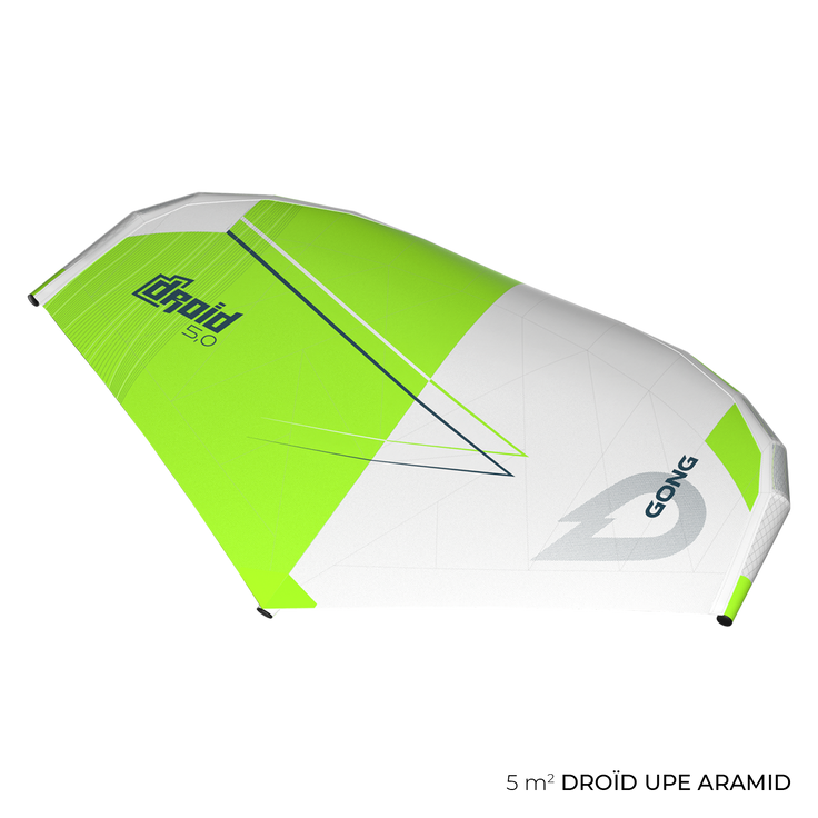 Wing Droid UPE Aramid - 4 m² White / Green Occasion 13095