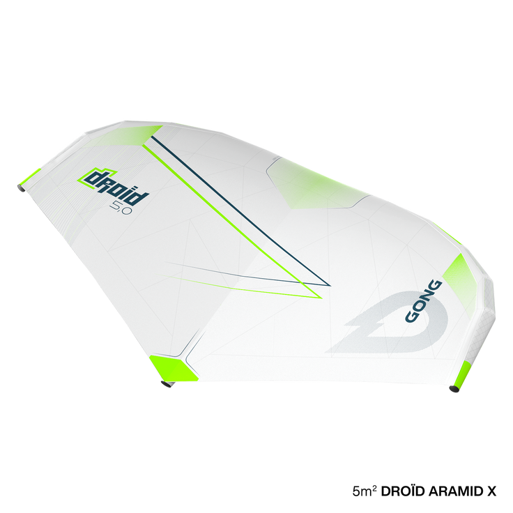 Wing Droid Aramid X - 3 m² WHITE / GREEN Occasion 13651