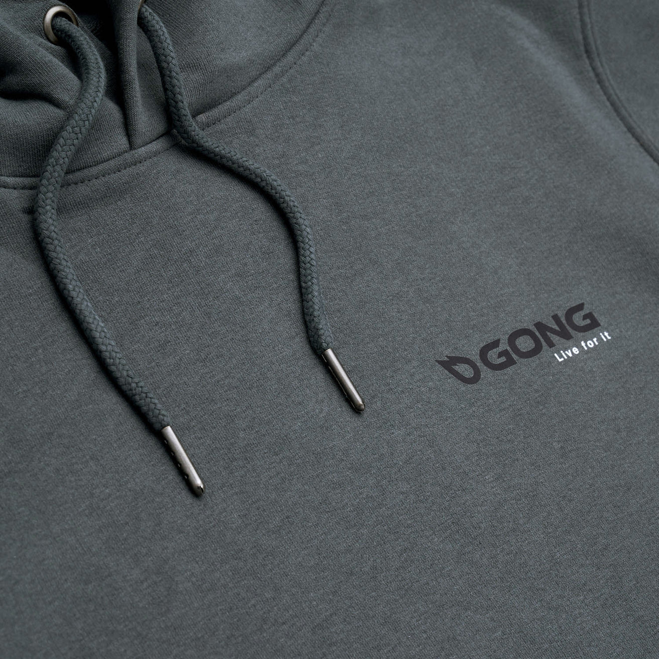 GONG | Sweat À Capuche Signature Unisexe Coton Biologique