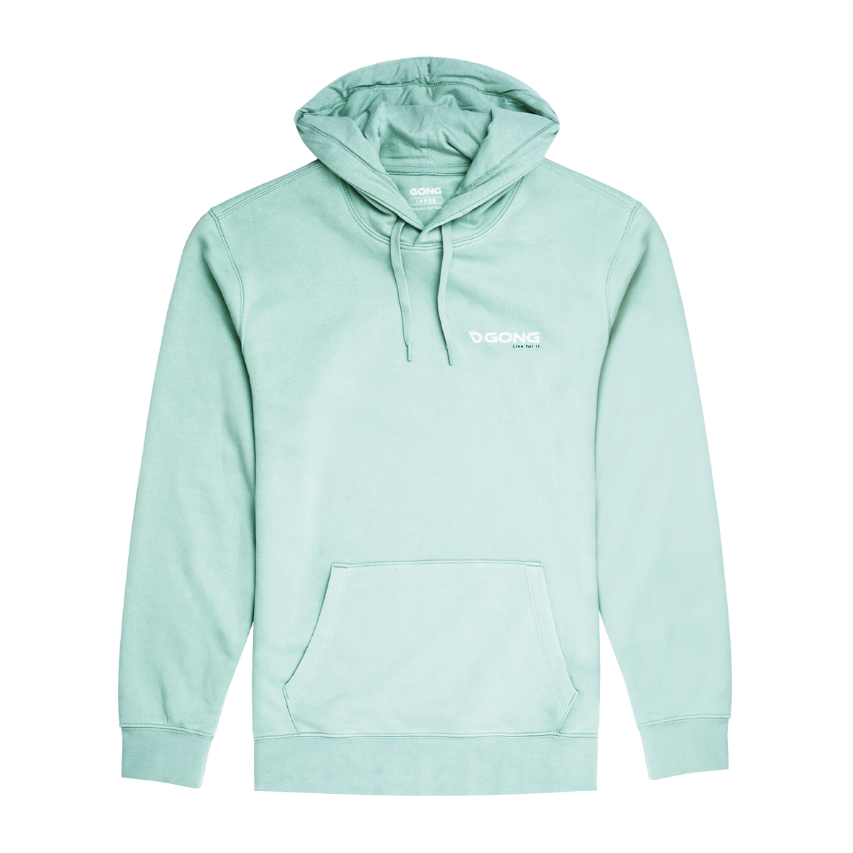 GONG | Hoodie Sweatshirt Lite Signature Unisex Organic Cotton
