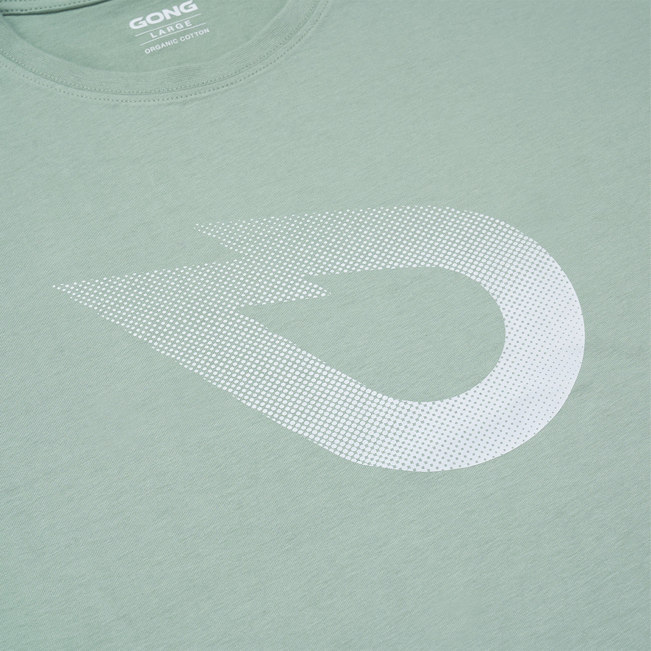 GONG | T-shirt Flame Ball Unisexe Coton Biologique