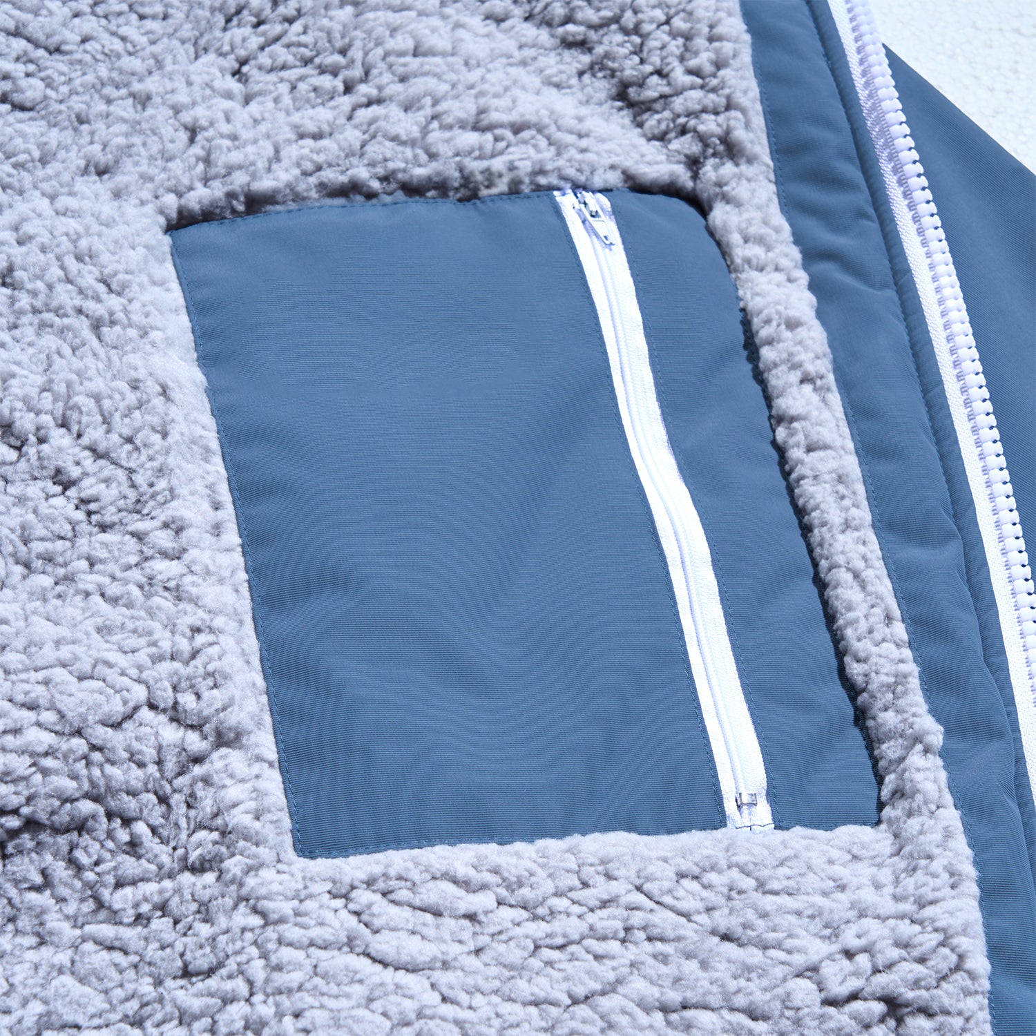GONG | Poncho Dryfleece Imperméable Bleu