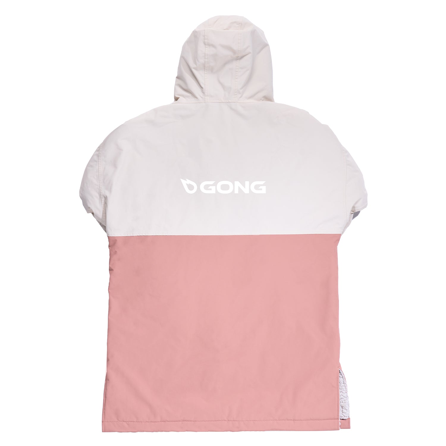 GONG | Pink / Cream Waterproof Dryfleece Poncho 