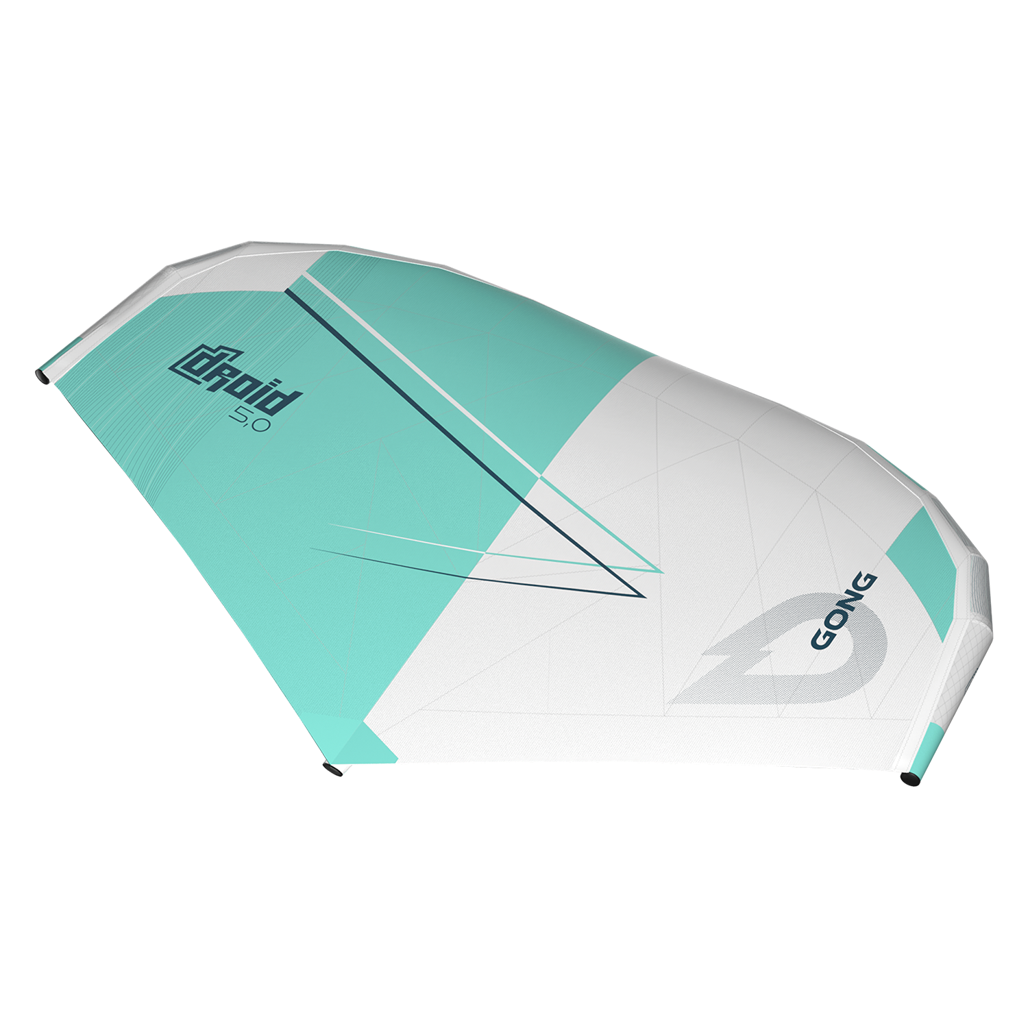 Wing Droid UPE Aramid - 5 m² White / Sky Blue Occasion 13837