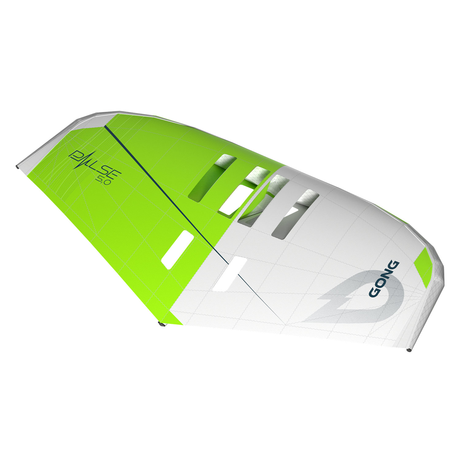 Wing Pulse DP UPE Aramid CZ - 5 m2 White / Green Occasion 13889