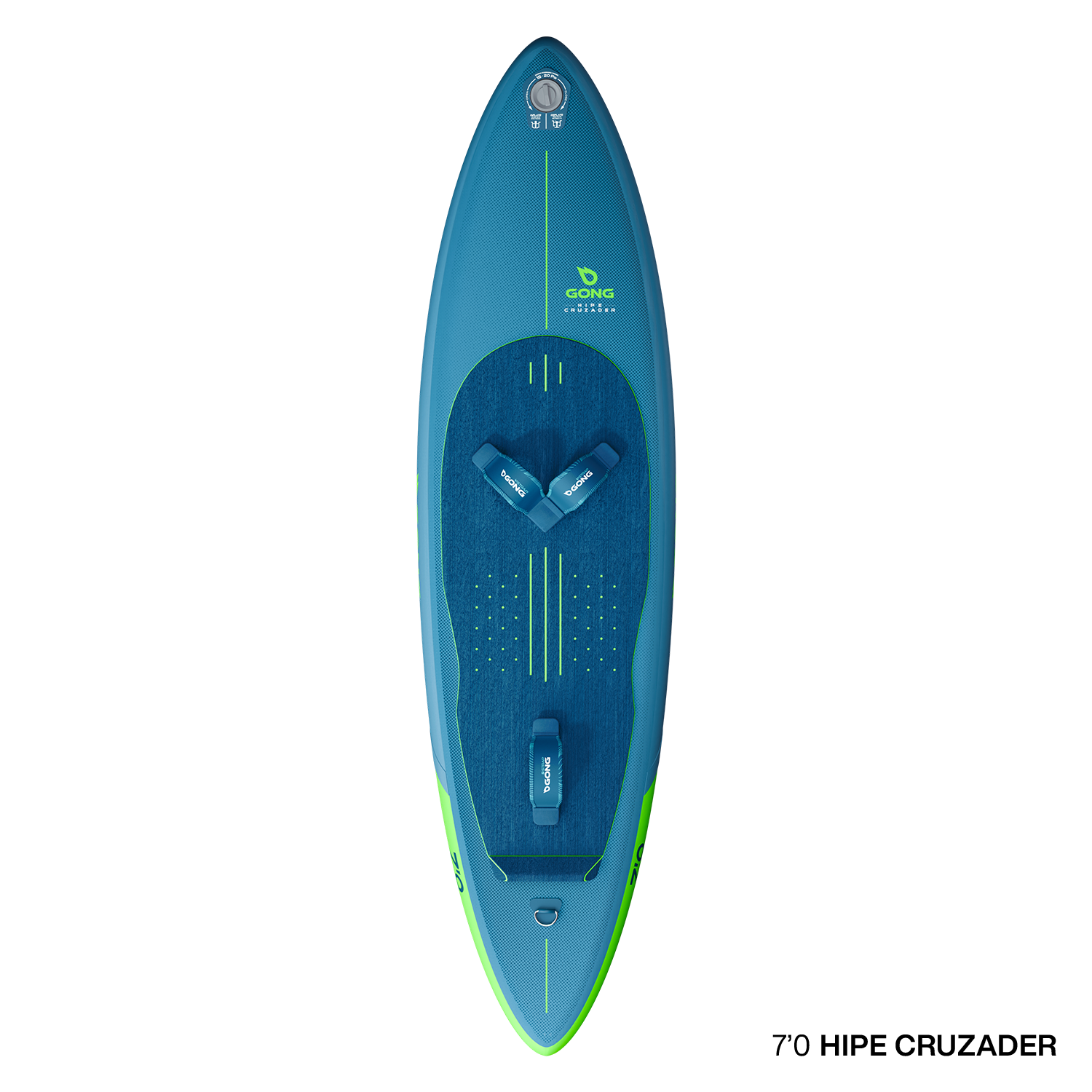 Wing foil Board Inflatable HIPE Cruzader - 7'6 Blue / Green Occasion 14057