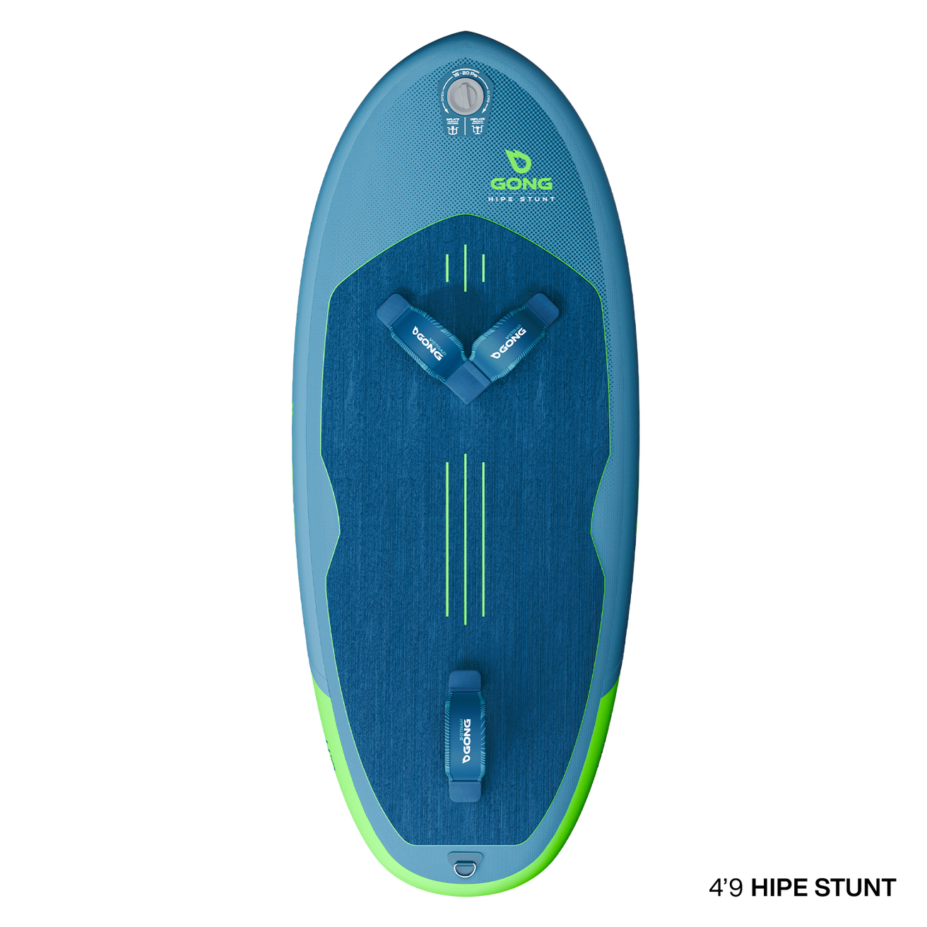 Wing foil Board Inflatable HIPE Stunt - 4'6 Blue / Green Second Hand 12535