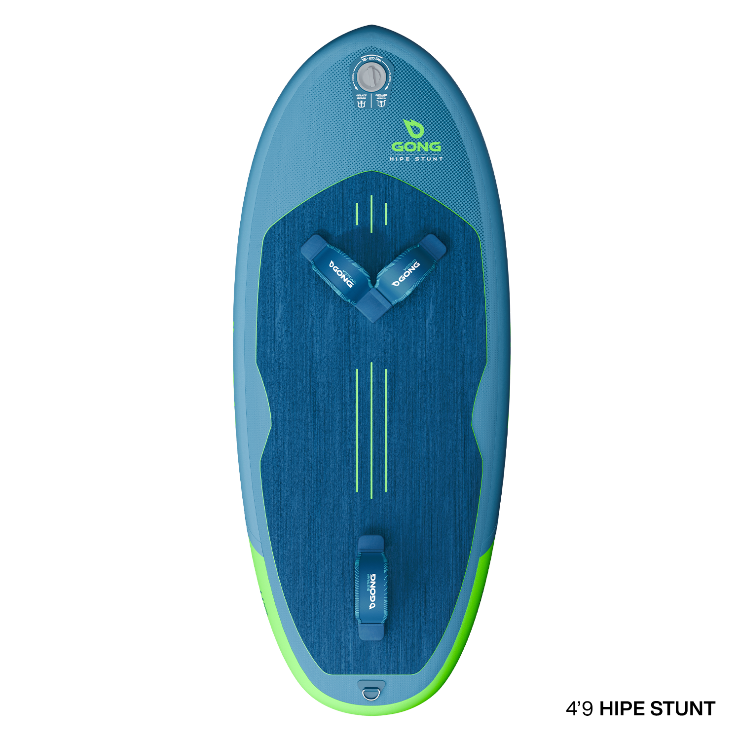 Wing foil Board Inflatable HIPE Stunt - 4'6 Blue / Green Occasion 12121