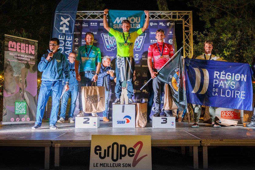 TEAM NEWS: PIERRE GIRARDEAU CROWNED FRENCH WAVE SUP CHAMPION!