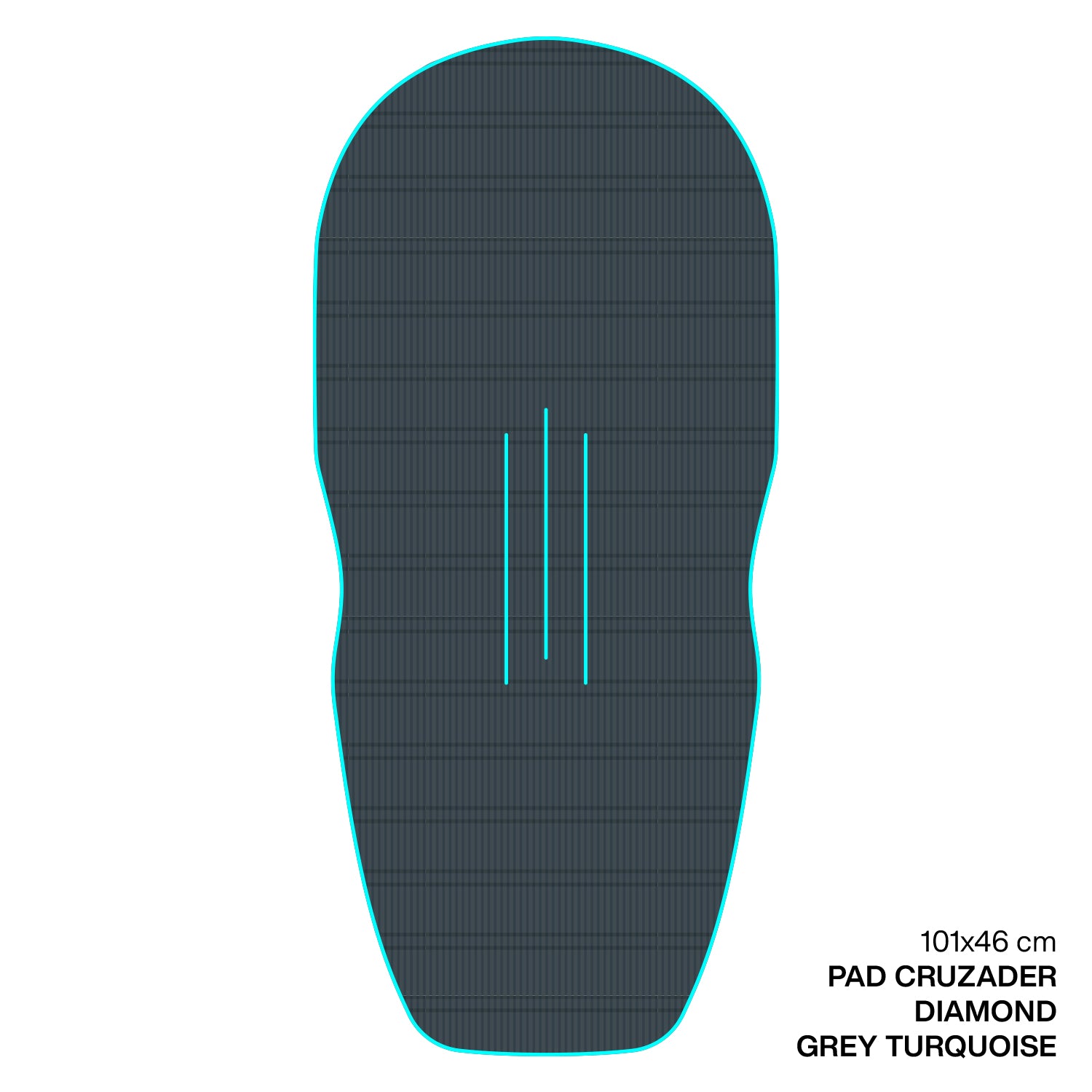 GONG | EVA Wingfoil Ridge Traction Pad Cruzader Diamond Shape
