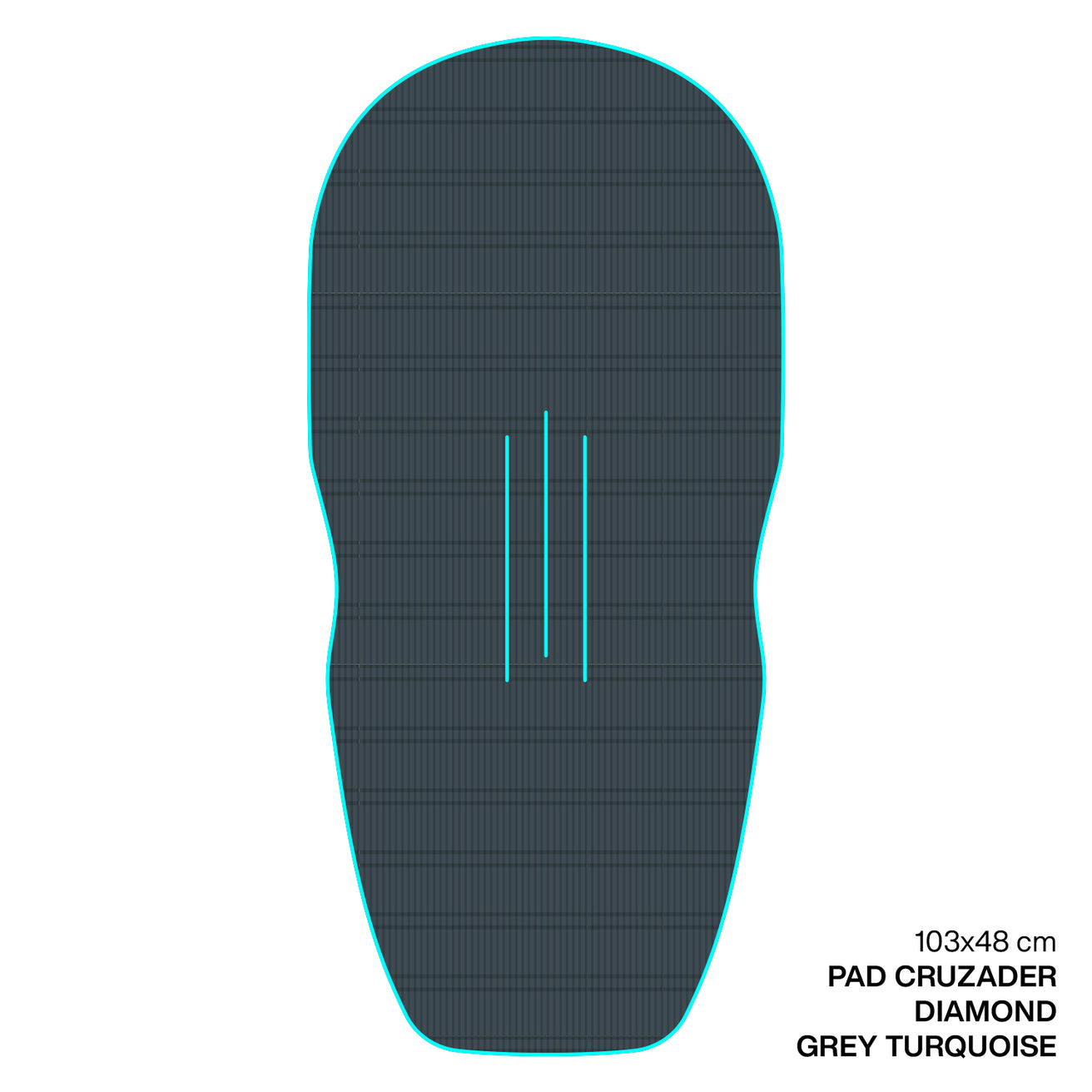 GONG | EVA Wingfoil Ridge Traction Pad Cruzader Diamond Shape