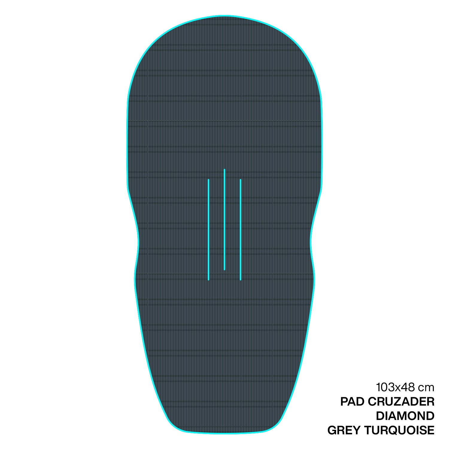 GONG | EVA Wingfoil Ridge Traction Pad Cruzader Diamond Shape