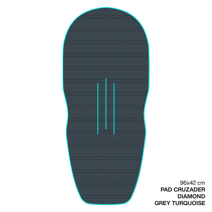 GONG | EVA Wingfoil Ridge Traction Pad Shape Cruzader Diamond