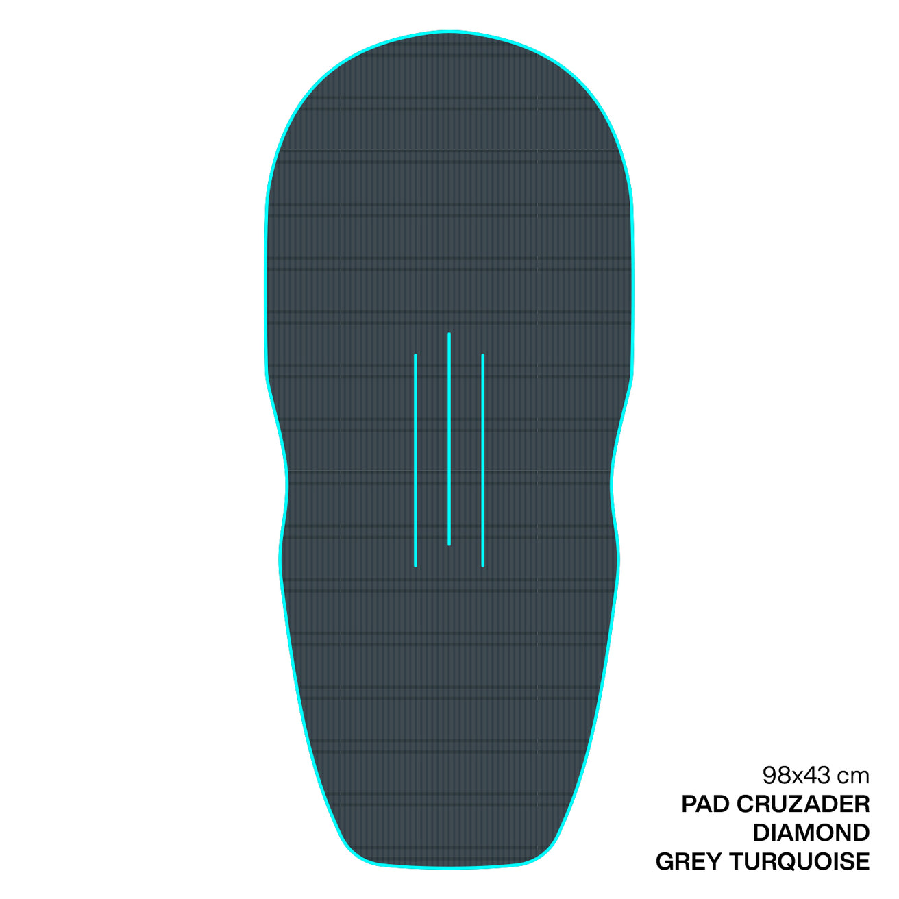 GONG | EVA Wingfoil Ridge Traction Pad Cruzader Diamond Shape