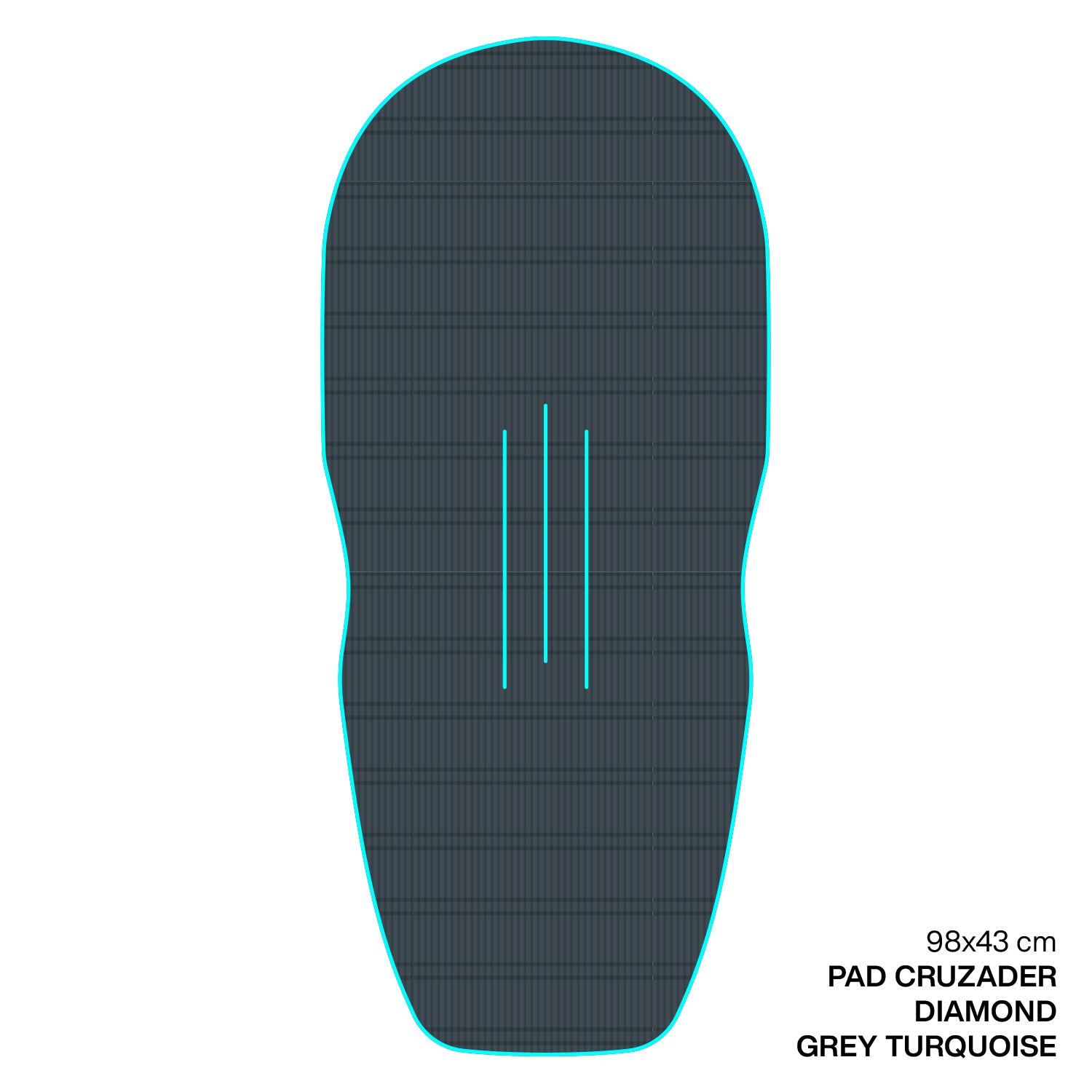 GONG | EVA Wingfoil Ridge Traction Pad Cruzader Diamond Shape