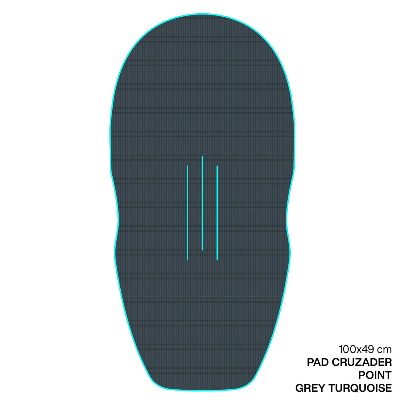 GONG | EVA Wingfoil Ridge Traction Pad Cruzader Point Shape 